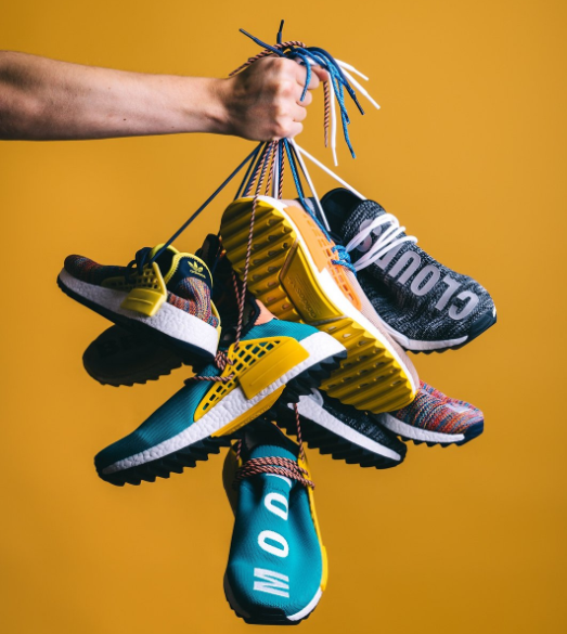 Vibrant Celebrity Designed Sneakers Hu NMD Trend Hunter